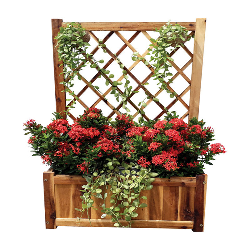 Avera Products AWP520460KD Trellis Rectangular Planter, 46 Inch