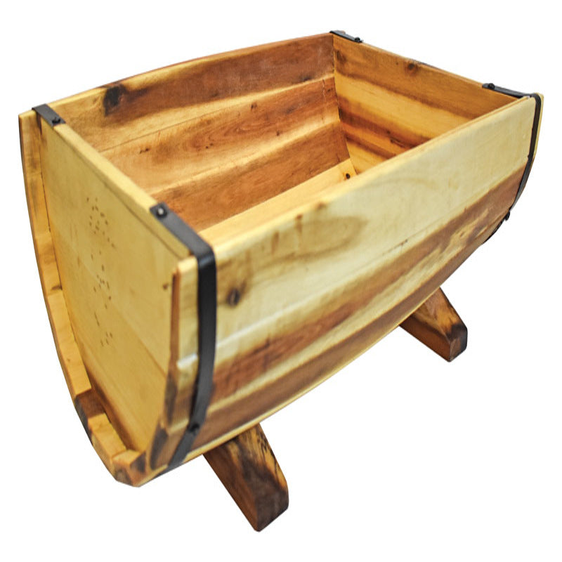 Avera Products AWP063195 Half Barrel Planter, 19.5 Inch