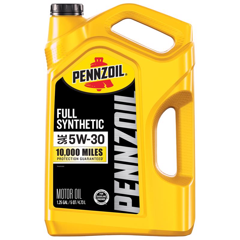 Pennzoil 5W-30 Synthetic Motor Oil 5 qt 1 pk