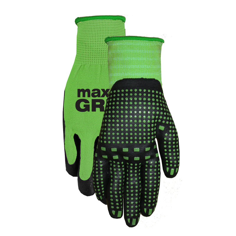 Midwest Quality Gloves 93-L Max Grip Grip Gloves, Small