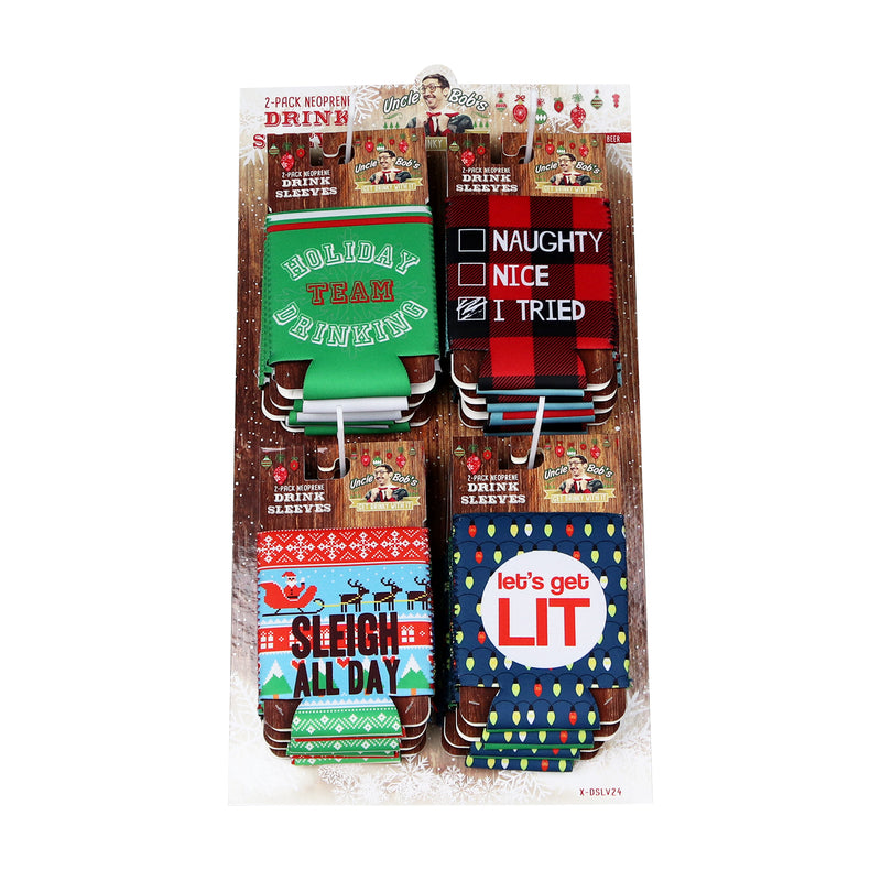 Uncle Bob's Christmas Window Decor Styrene Butadiene Rubber 1 pk