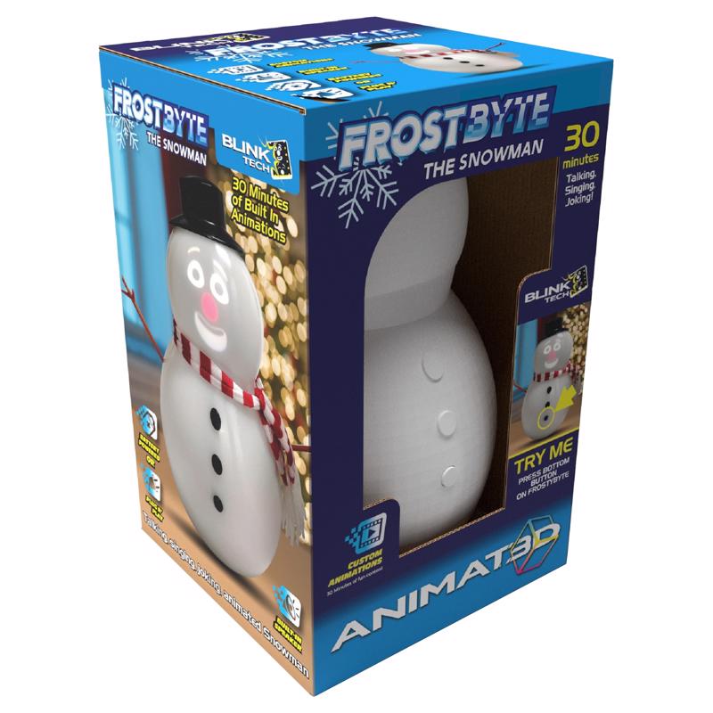 Mindscope MSPBS FrostByte Snowman Animated Decor, White