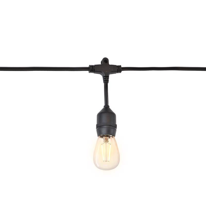 Belle Luci LED Patio Light Set Warm White 240 in. 10 lights