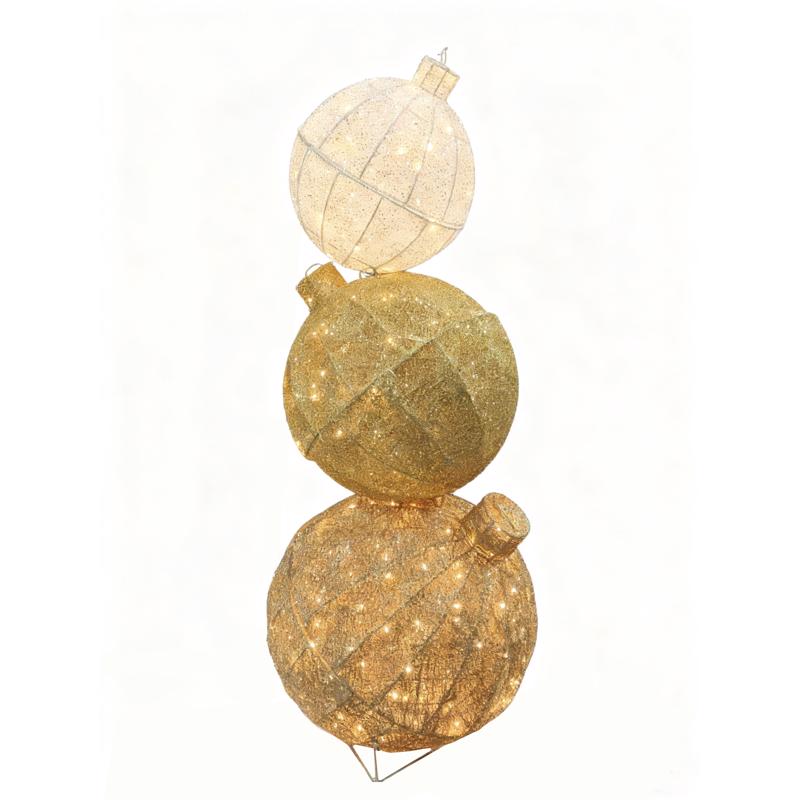 Decra Lite Stacked Ornament 48 in. Yard Decor