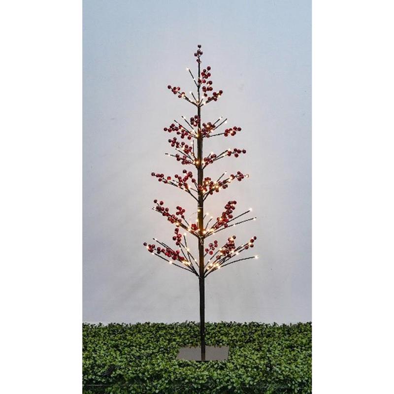 Celebrations LED Red/Warm White Table Decor 24 in.