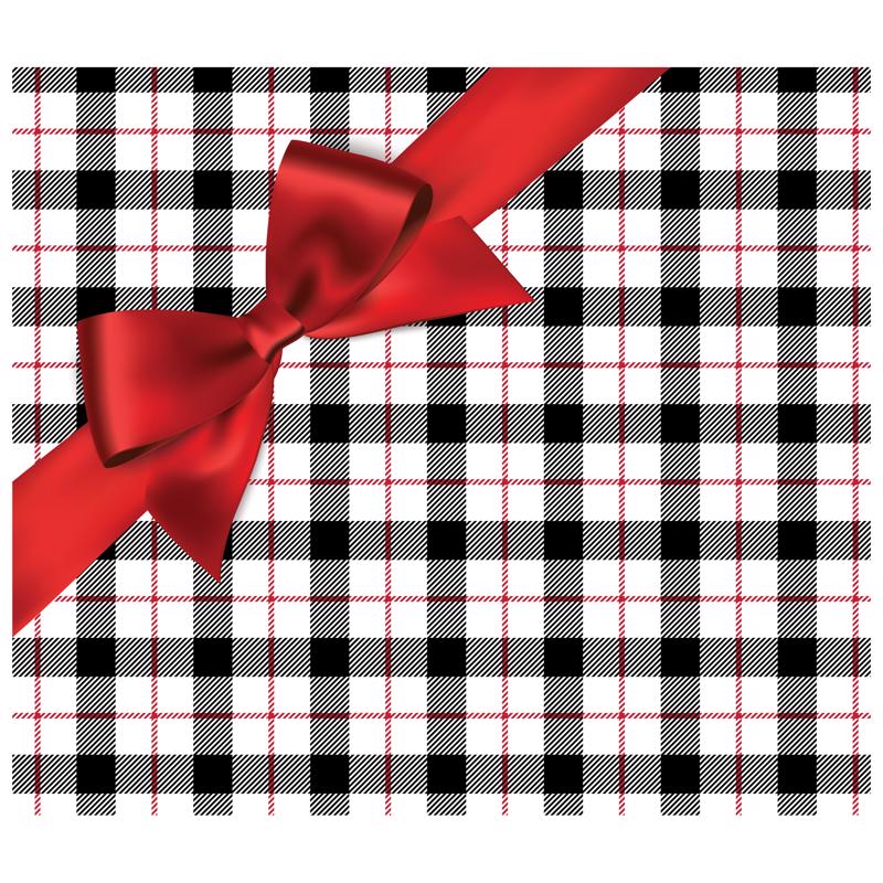 Dyno Plaid 7 ft. Garage Door Cover