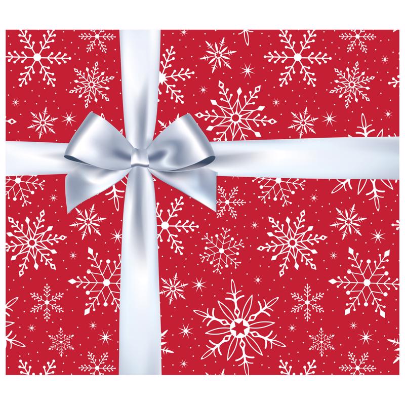 Dyno Snowflake 7 ft. Garage Door Cover