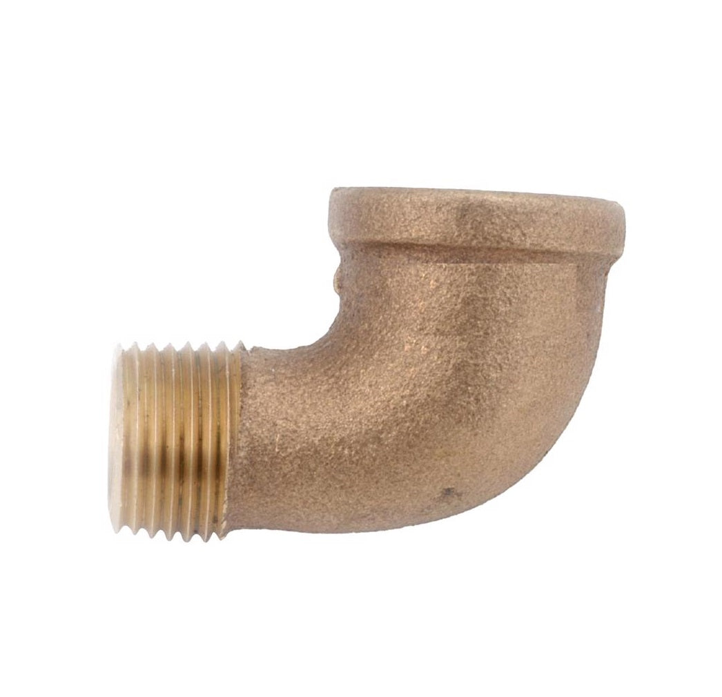 Anderson Metals 738116-02AH 90 Degree Street Elbow, Brass