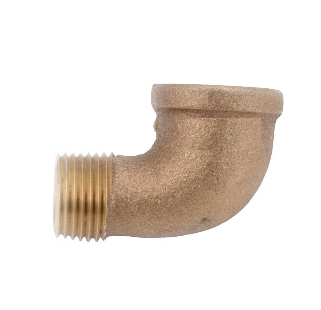 Anderson Metals 738116-04AH 90 Degree Street Elbow, Brass