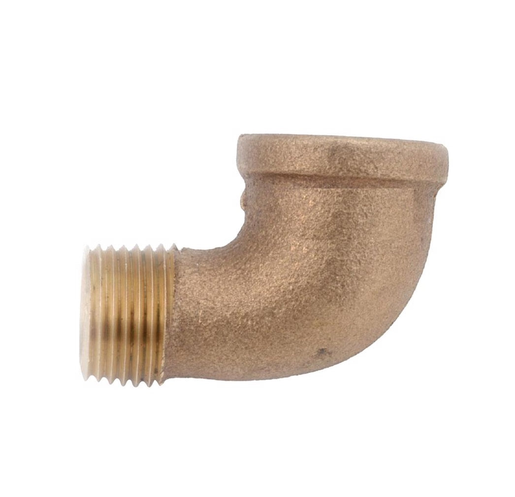 Anderson Metals 738116-20AH 90 Degree Street Elbow, Brass