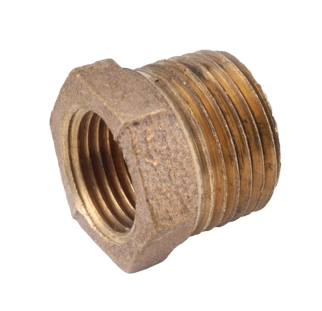 Anderson Metals 738110-1206AH Hex Bushing, Brass