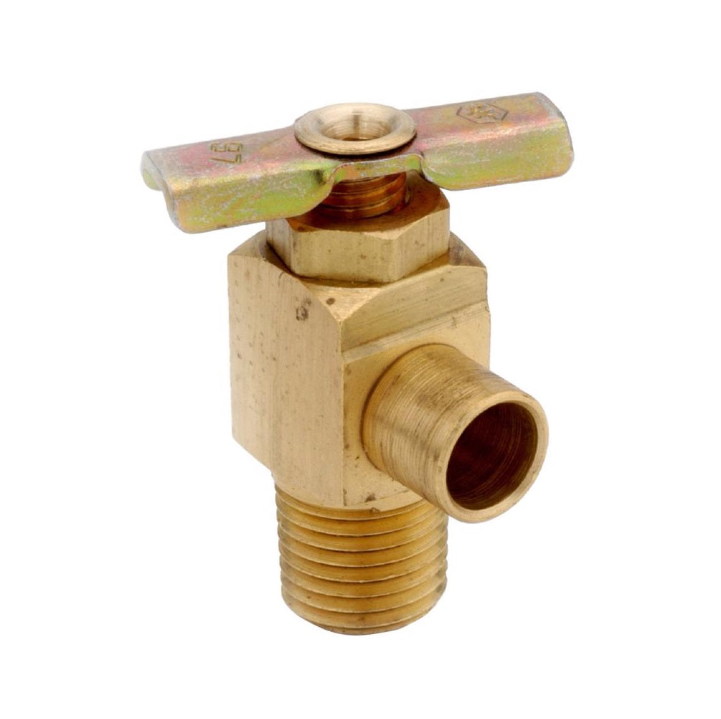 Anderson Metals 59430-04AH MIP Drain Cock Valve, Brass