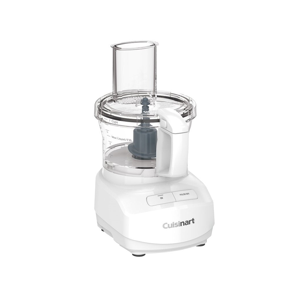 Cuisinart FP-7 Food Processor, Plastic, White