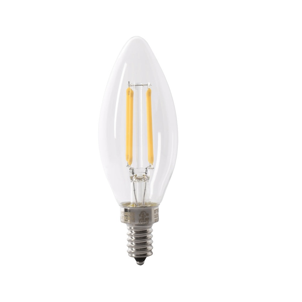 Feit Electric BPCTC40927CAFIL/4 LED Light Bulb, 3.3 Watts, 120 Volt