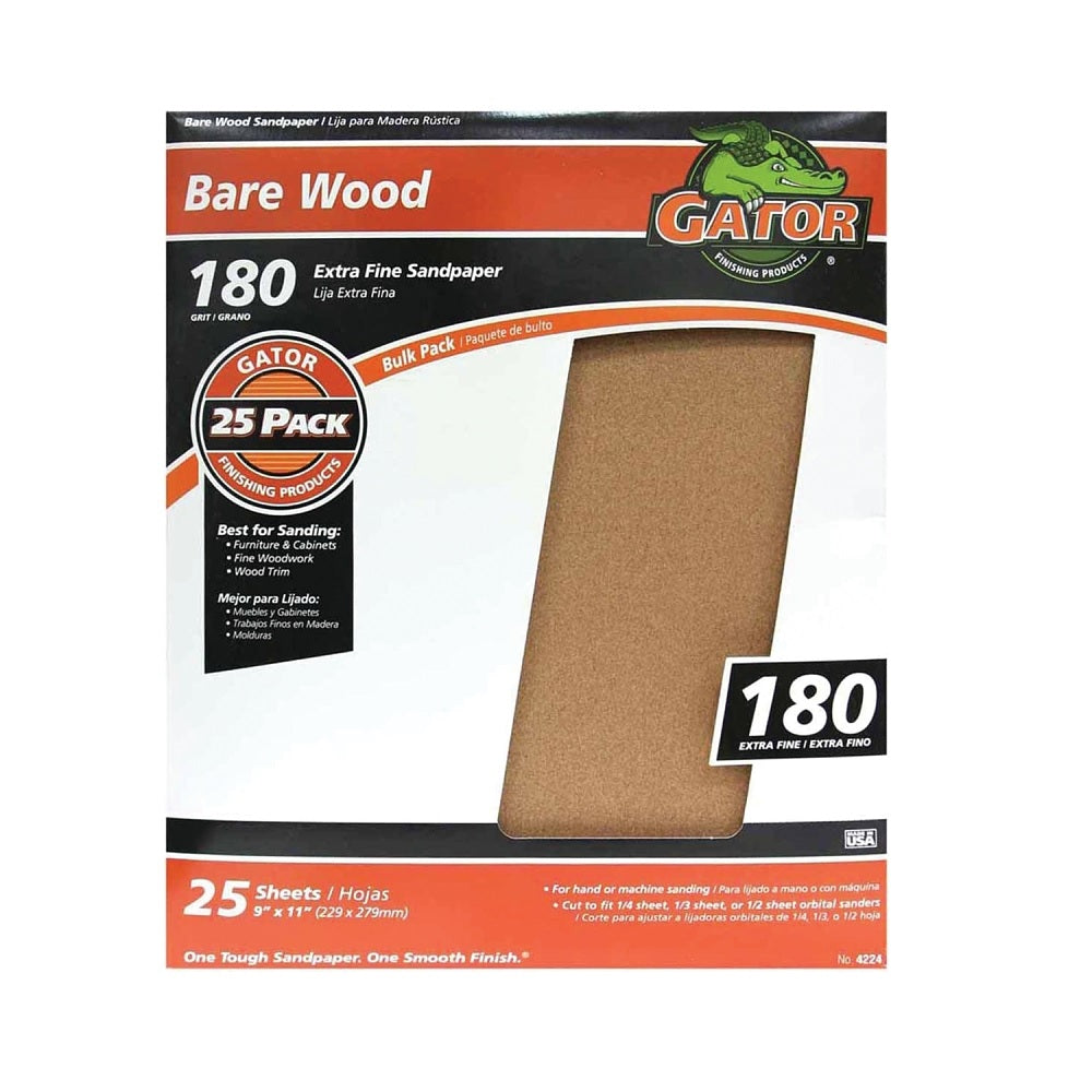 Gator 4224 Sanding Sheet, 11 Inch x 9 Inch