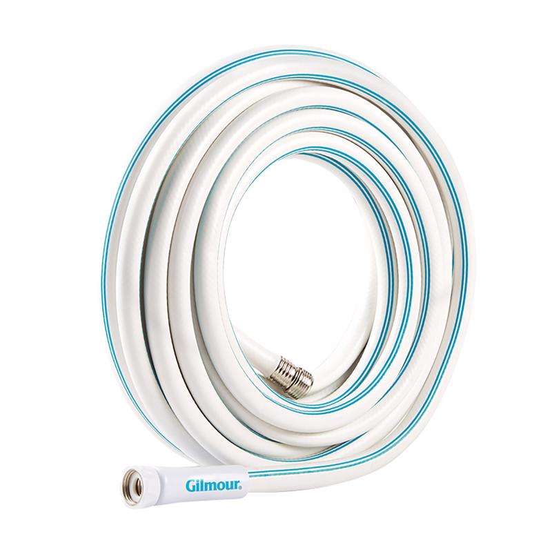 Gilmour 1066004 Drinking Water Safe 5/8 in. D X 50 ft. L RV/Marine Hose