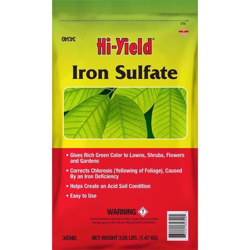 Hi-Yield 34340 Iron Sulfate 1000 sq ft , 3.25 lb