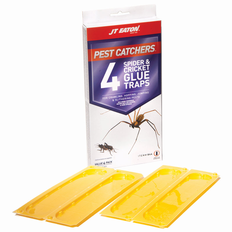 JT Eaton 844 Pest Catchers Glue Trap, 4 Traps Per Pack