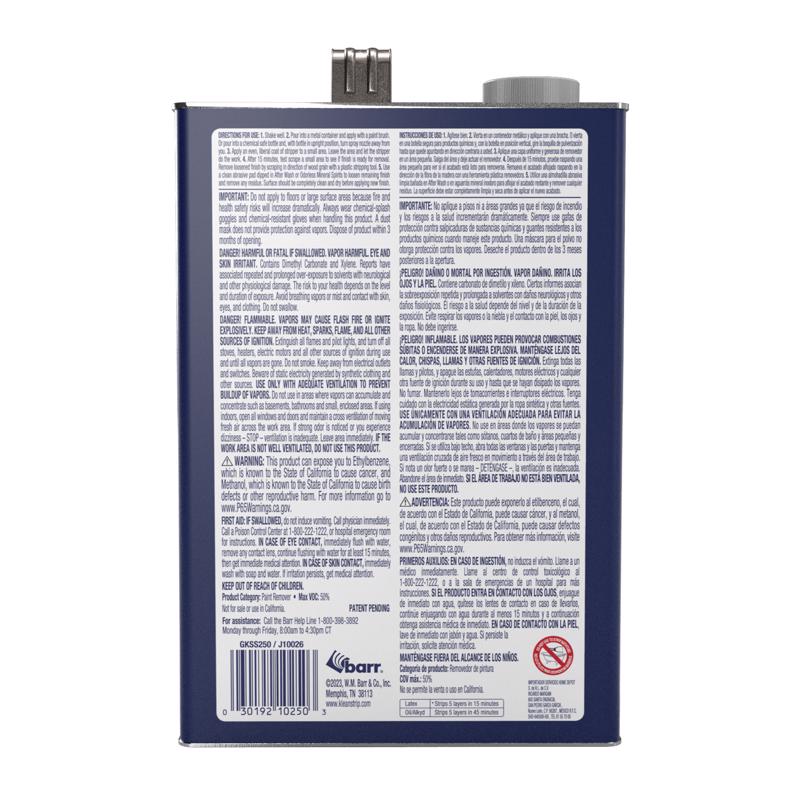 Klean Strip GKSS250 Sprayable Fast Paint and Varnish Stripper 1 gal