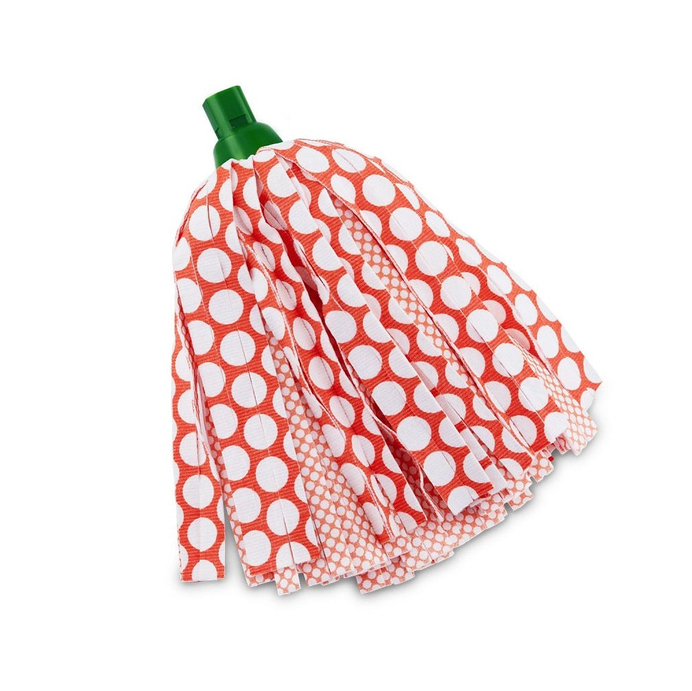 Libman Wonder 1229 Mop Refill, Microfiber, Orange/White