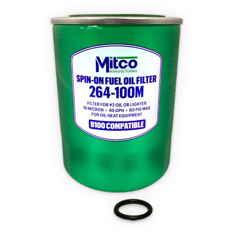 Mitco 264-100M Spin-On Fuel Oil Filter