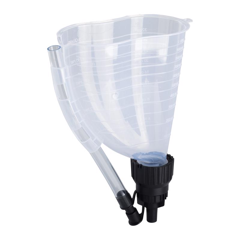 OEMTOOLS Clear Plastic 1 L Funnel, 9.88 in. H