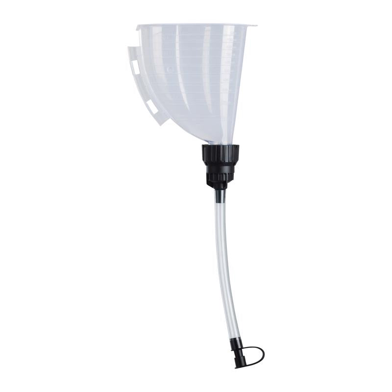 OEMTOOLS Clear Plastic 1 L Funnel, 9.88 in. H