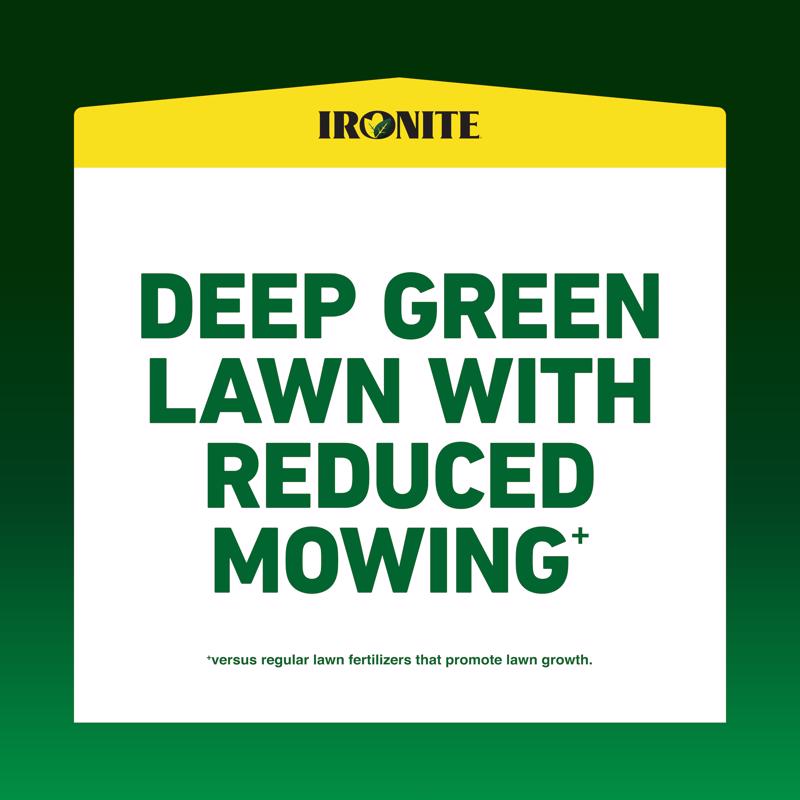 Pennington 100544882 Ironite All-Purpose Lawn Fertilizer For All Grasses 1000 sq ft