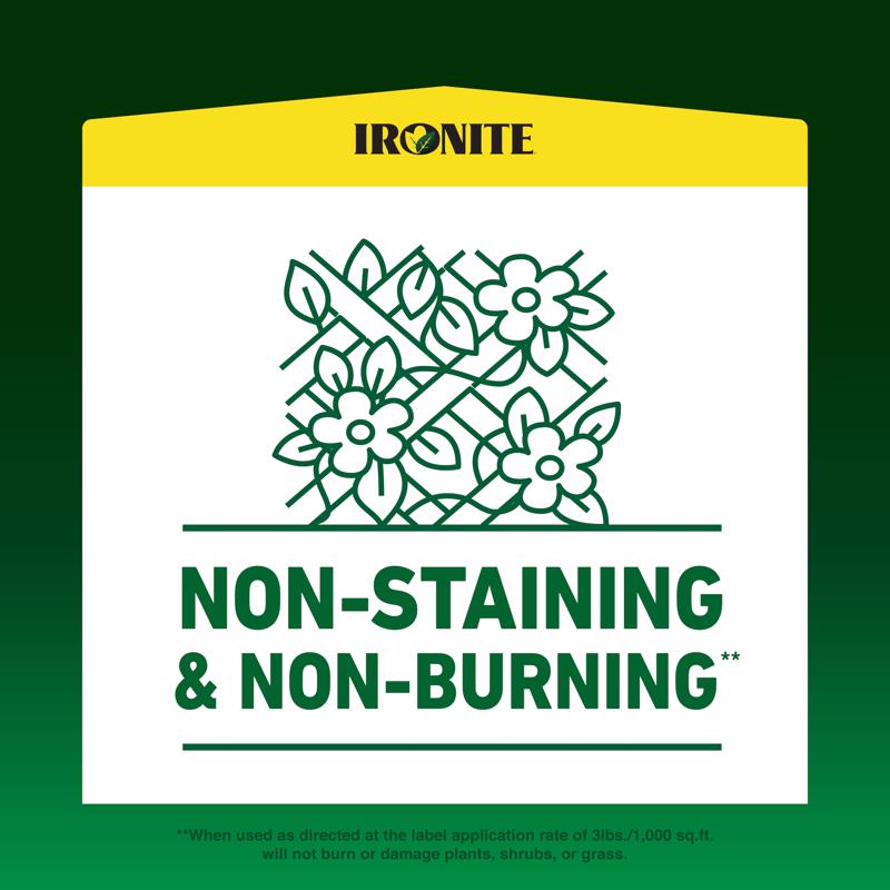 Pennington 100544882 Ironite All-Purpose Lawn Fertilizer For All Grasses 1000 sq ft