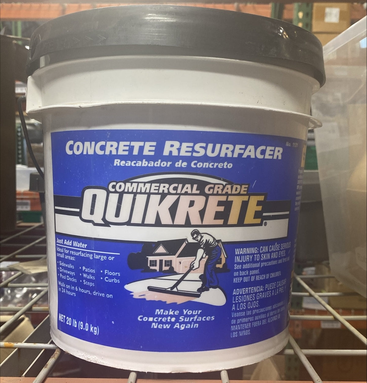 Quikrete 113120 Concrete Resurfacer 20 Lb