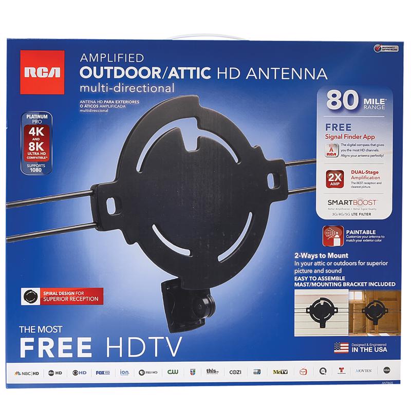 RCA ANT860EV Outdoor HDTV Rooftop/Attic Antenna