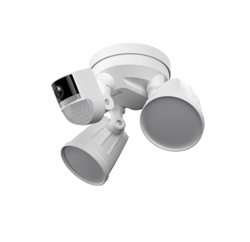 Swann SWIFI-4KFLOCAM Smart-Enabled Security Camera, Black/White