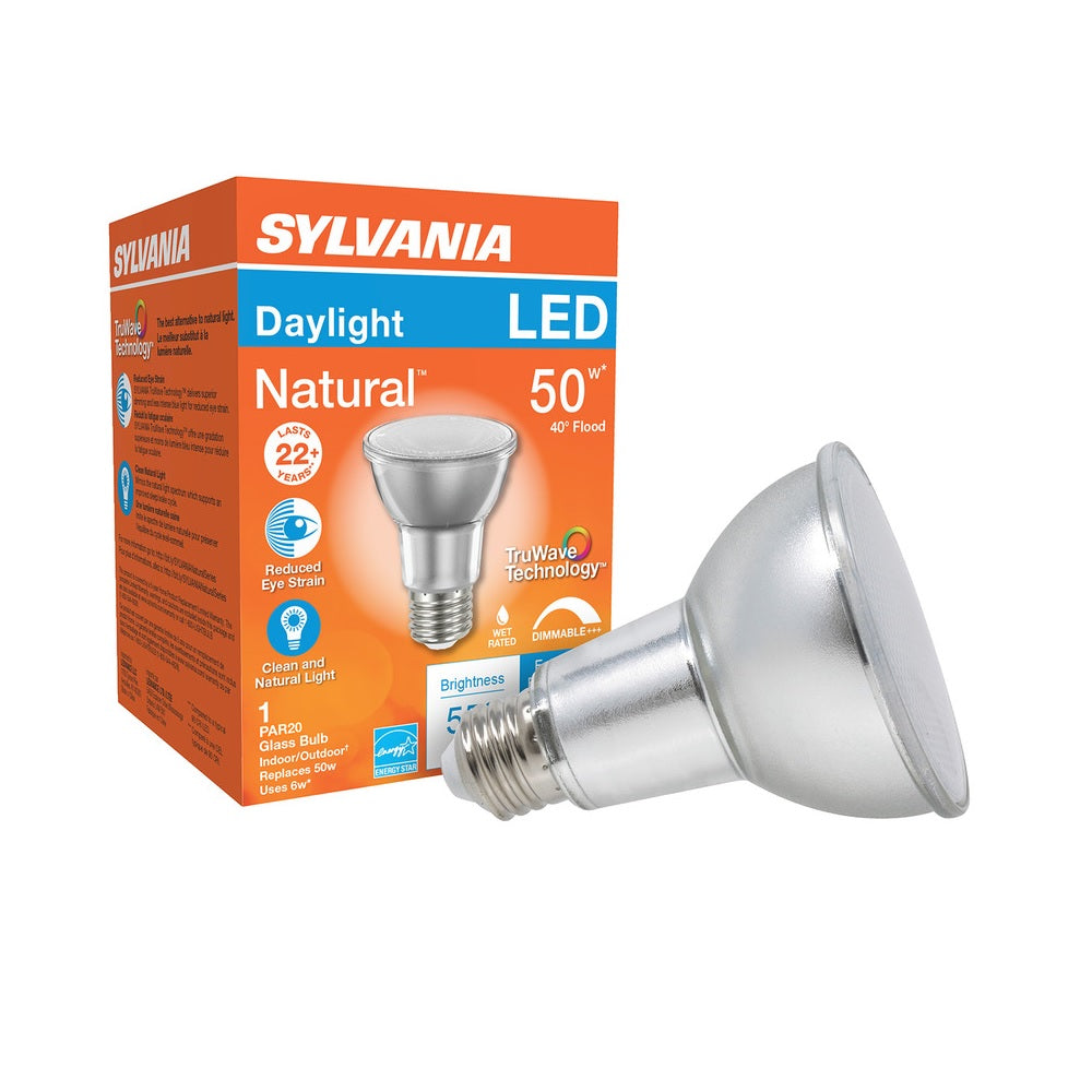 Sylvania 40921 LED Light Bulb, 120 Volts, 6 watts