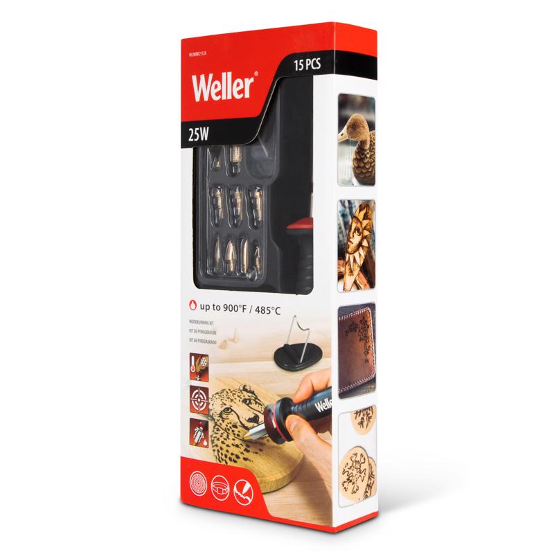 Weller WLIWBK2512A Corded Wood Burning Iron Kit, 25 Watt