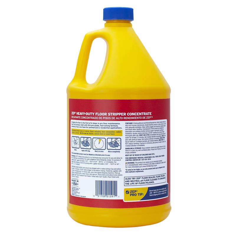 Zep ZULFFS128 Floor Stripper 1 gal Liquid