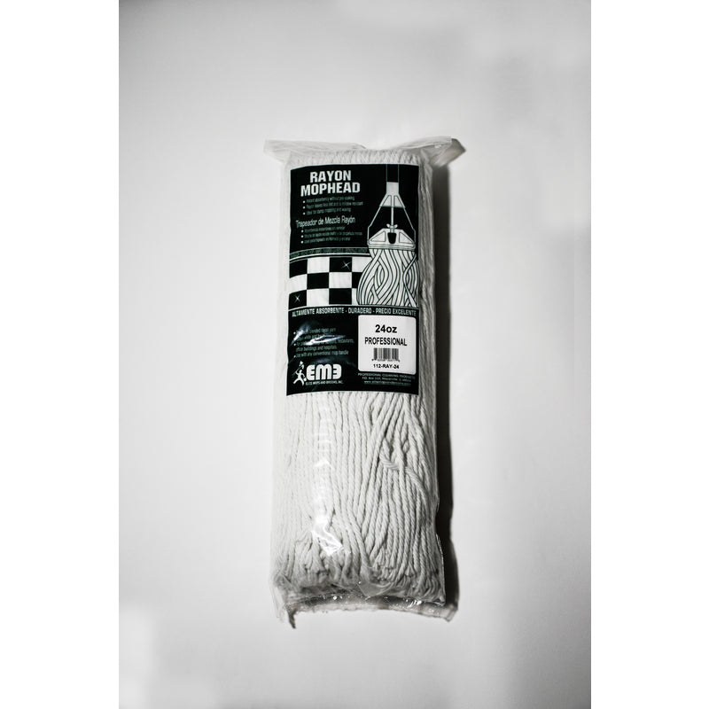 Abco 24 oz Rayon 4-Ply Mop Head 1309