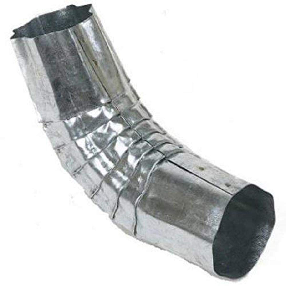 Amerimax 3-Inch Round Mill Finish Corrugated Downspout Elbow