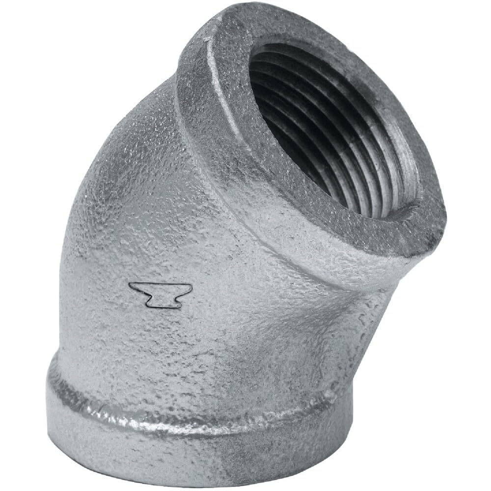 Anvil 2" Galvanized 45-Degree Elbow
