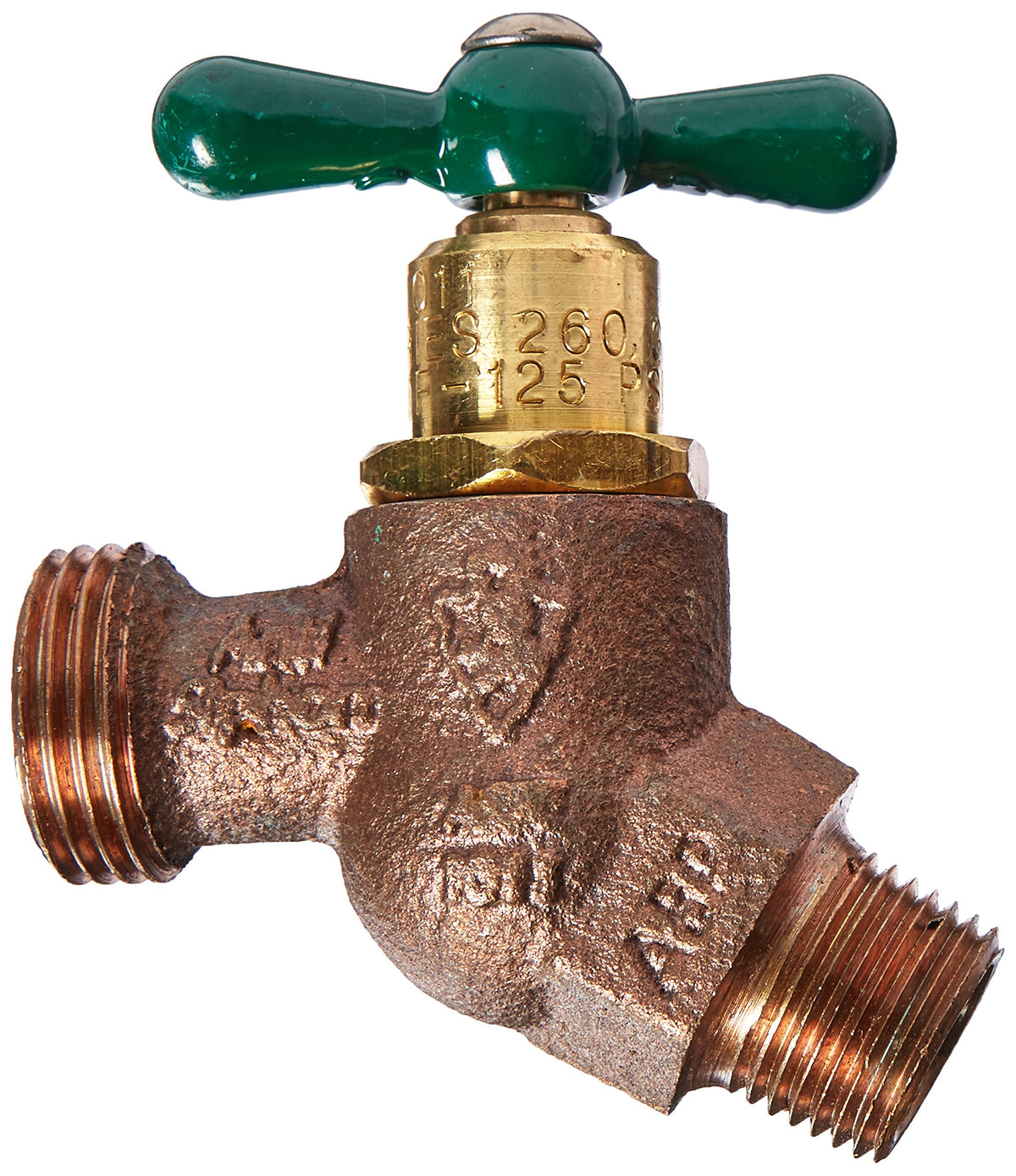 Arrowhead 1/2" MIP x 3/4" Hose Bibb