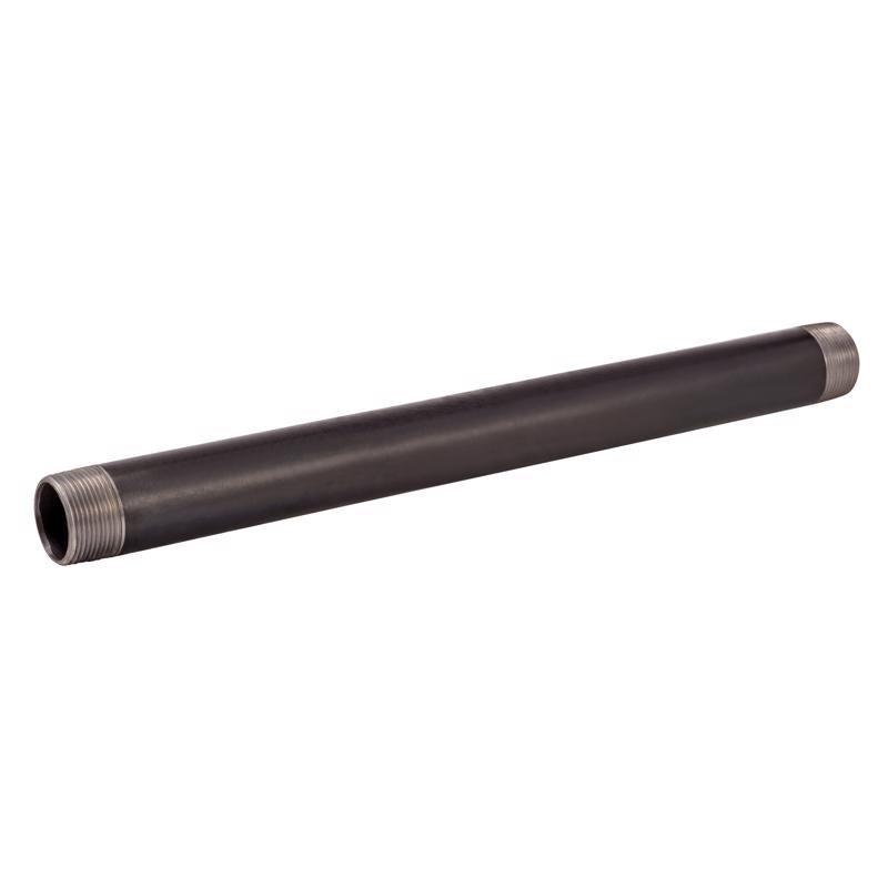 B & K 1-1/4 In. x 24 In. Black Steel Pipe