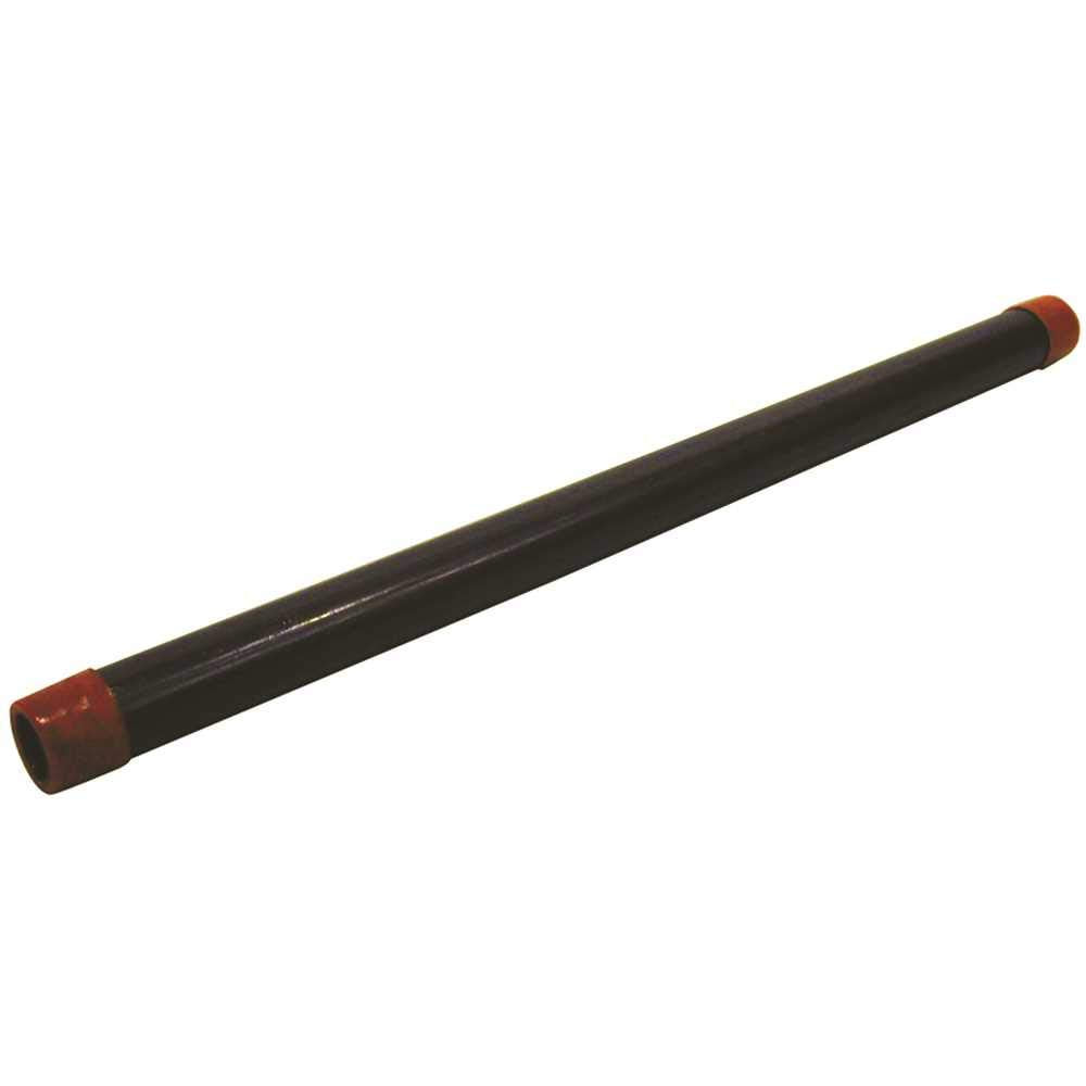 B & K 3/4 in. x 30 in. Black Steel Pipe
