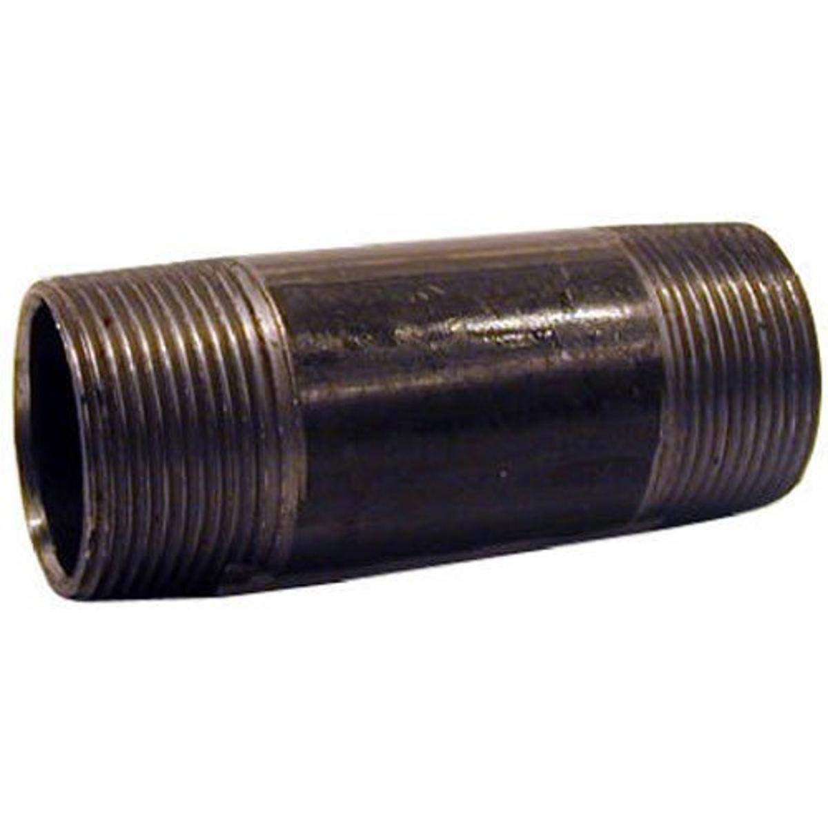 B & K 1/2 in. x 24 in. Black Steel Pipe