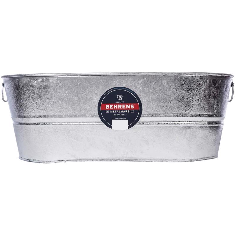 Behrens 10.5 Gal. Oval Steel Tub