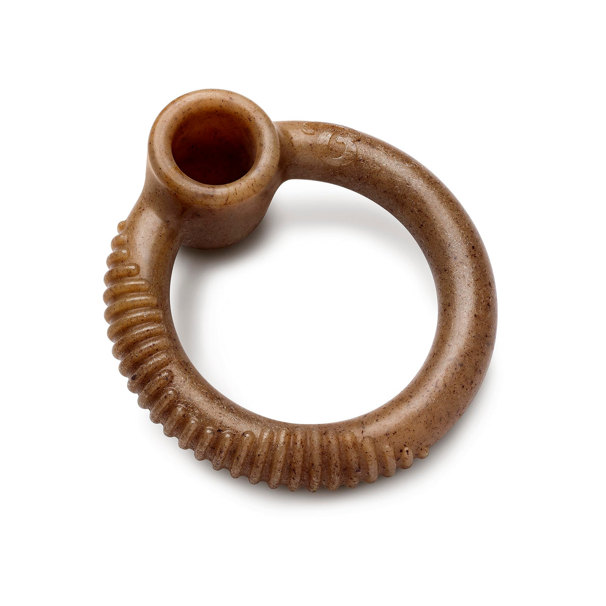 Benebone Ring Dog Chew Toy, Real Bacon, Medium
