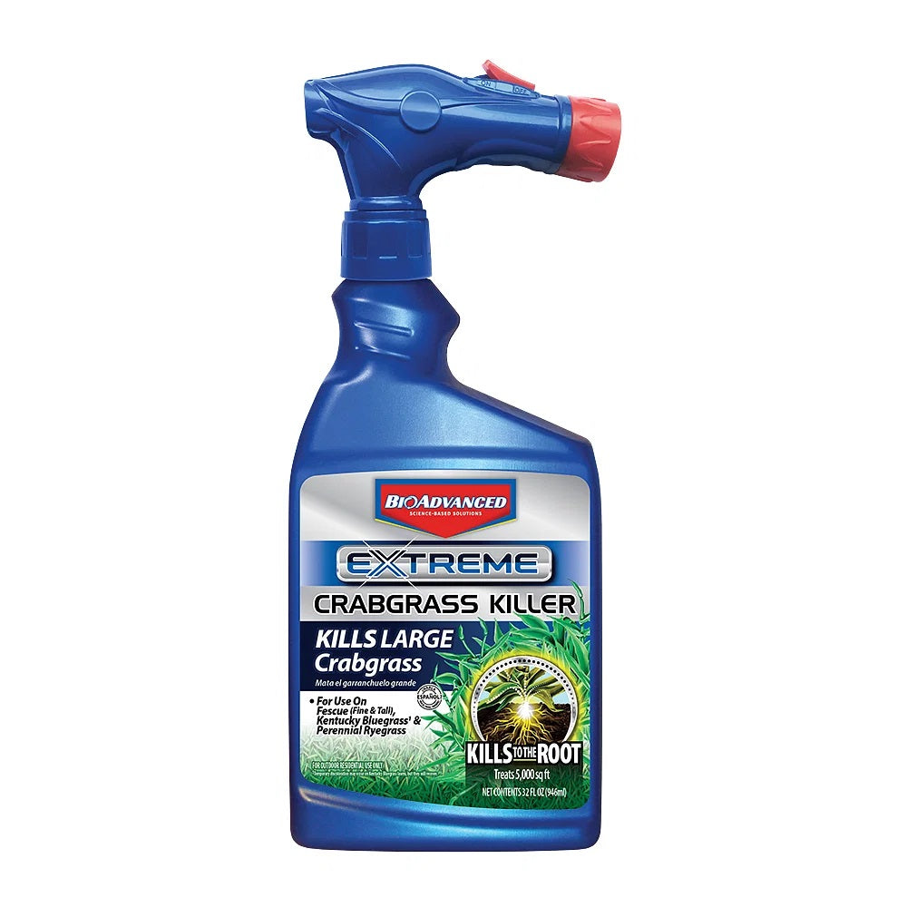 BioAdvanced 704119A Crabgrass Killer RTS Hose-End Concentrate, 32 oz