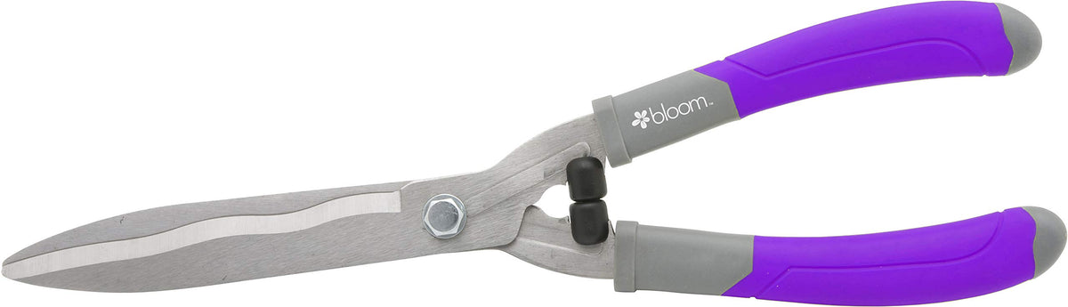 Bloom Wavy Blade Hedge Shears, Assorted Colors