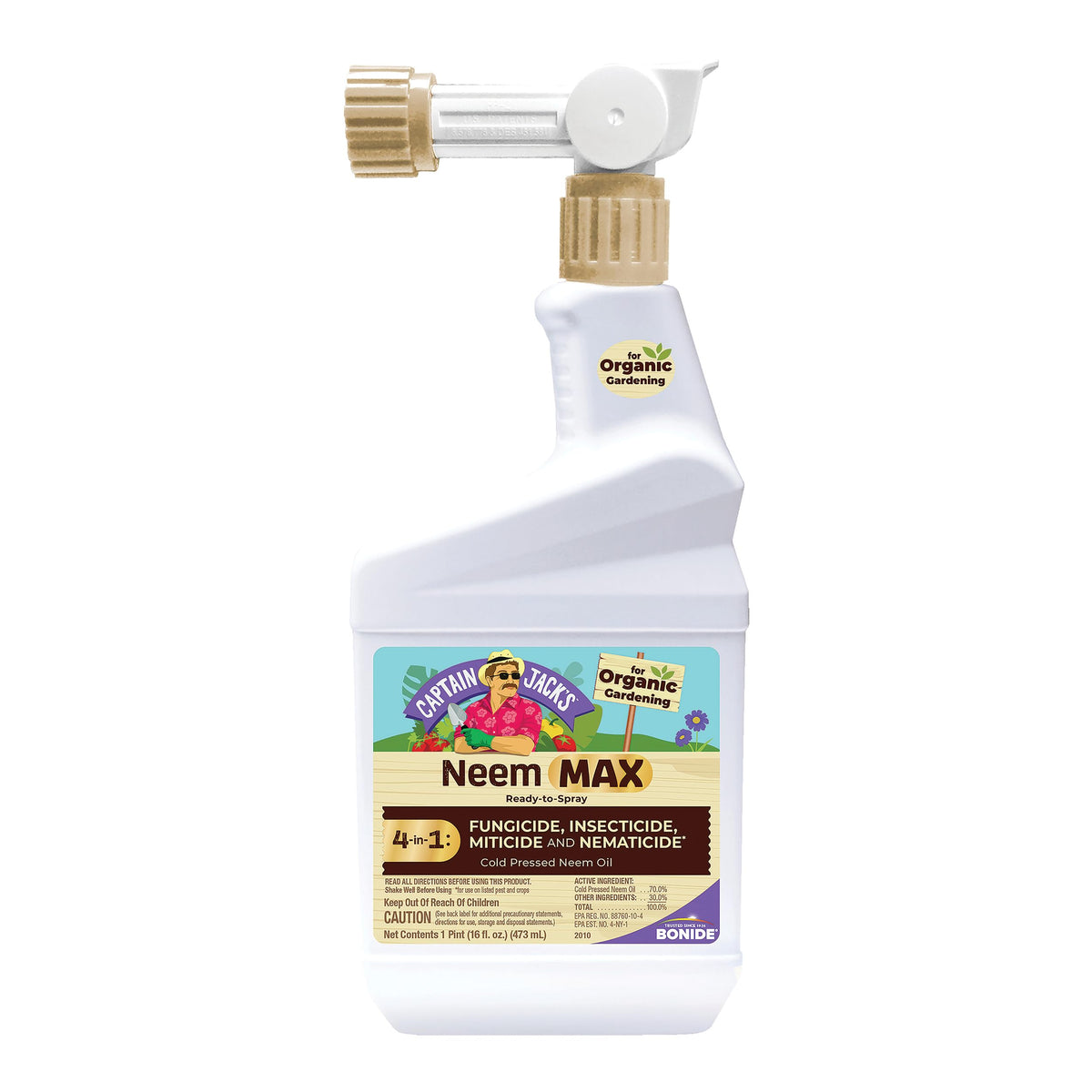 Bonide Captain Jack's Neem Max 16 oz Ready-to-Spray Neem Oil