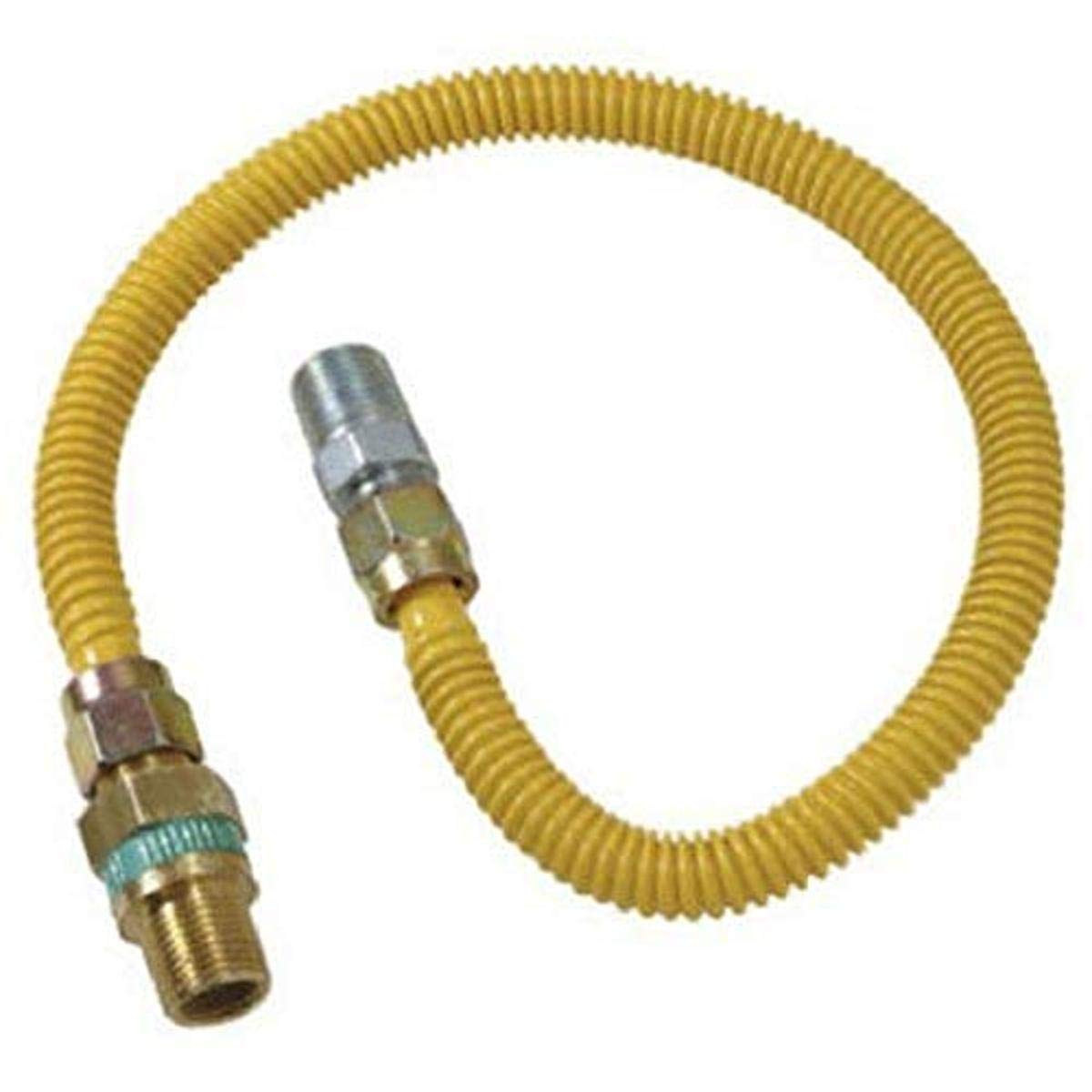BrassCraft Safety Plus Advantage Gas Connector, 1/2" x 36"