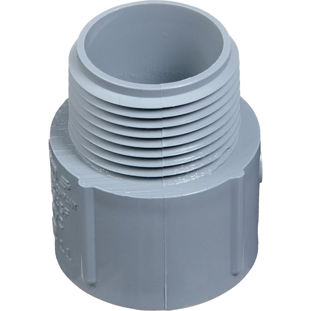 Carlon 1-1/2" Non-Metallic PVC Terminal Adapter E943HR-CTN