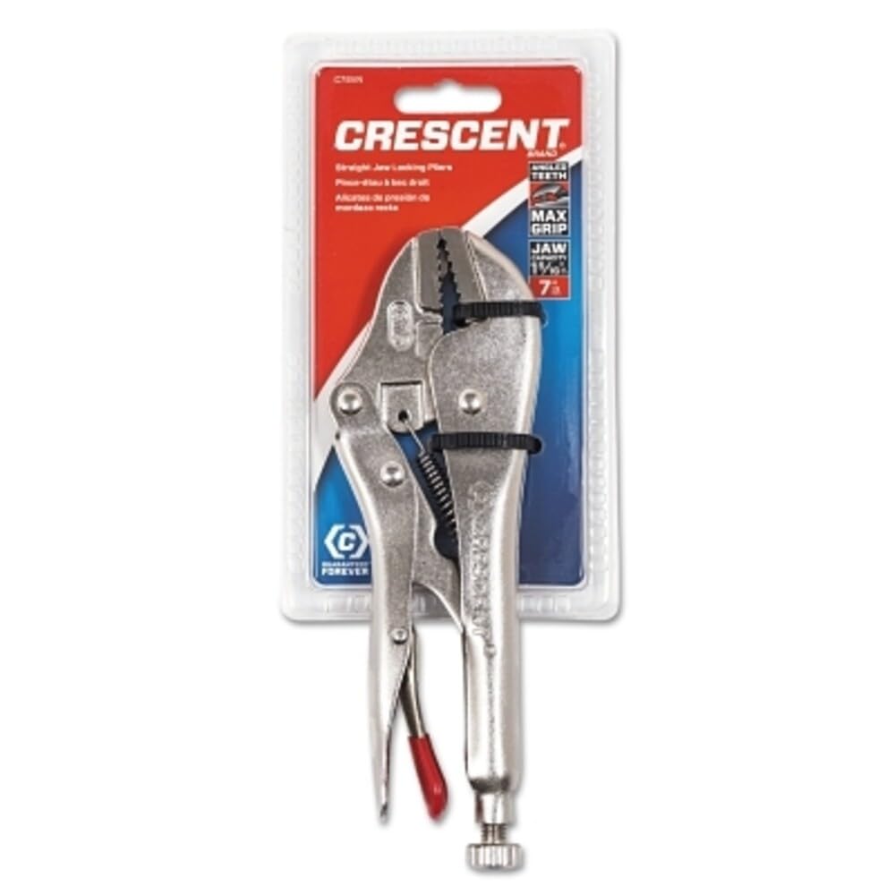 Crescent 7" Straight Jaw Locking Pliers